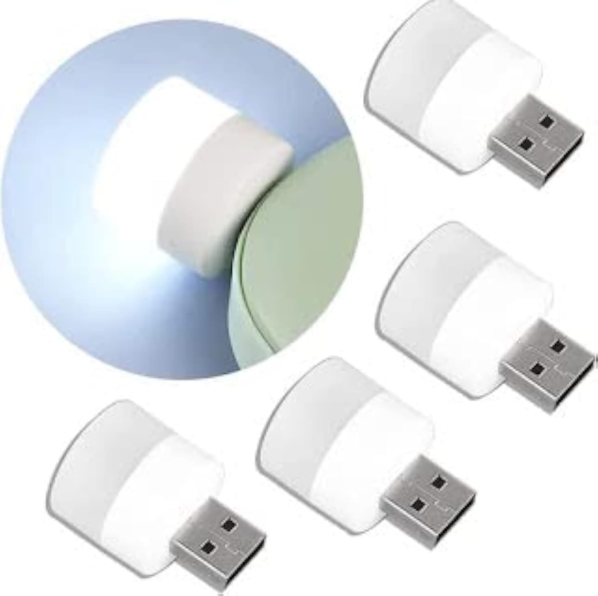 مصباح USB LED ليلي ذكي ومحمول